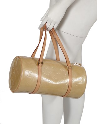 Lot 252 - A Louis Vuitton beige Monogram Vernis Papillon 30, circa 2007