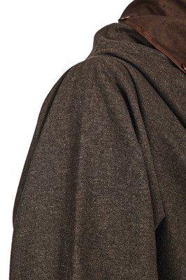 Lot 157 - A Maison Martin Margiela artisanal brown wool duvet-cover coat, Autumn-Winter 1999-2000