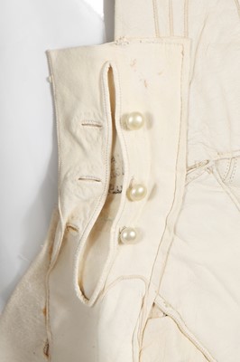 Lot 156 - A fine Maison Martin Margiela artisanal leather glove top, Spring-Summer 2001