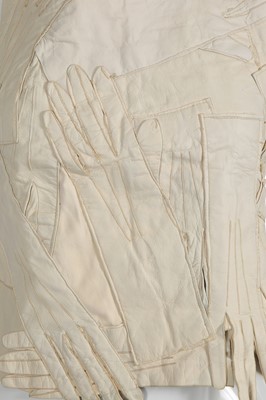 Lot 156 - A fine Maison Martin Margiela artisanal leather glove top, Spring-Summer 2001