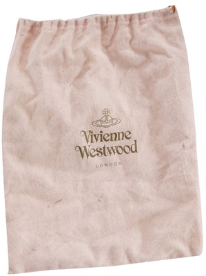 Lot 352 - A pair of Vivienne Westwood black leather 'sack' boots, 2000s