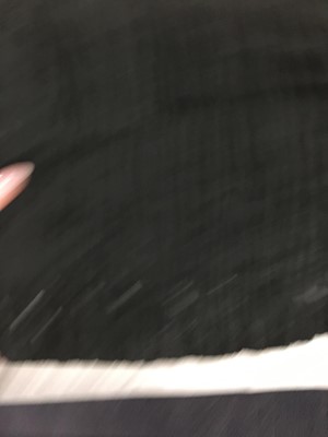 Lot 455 - A Mariano Fortuny black silk Delphos, circa 1920-30