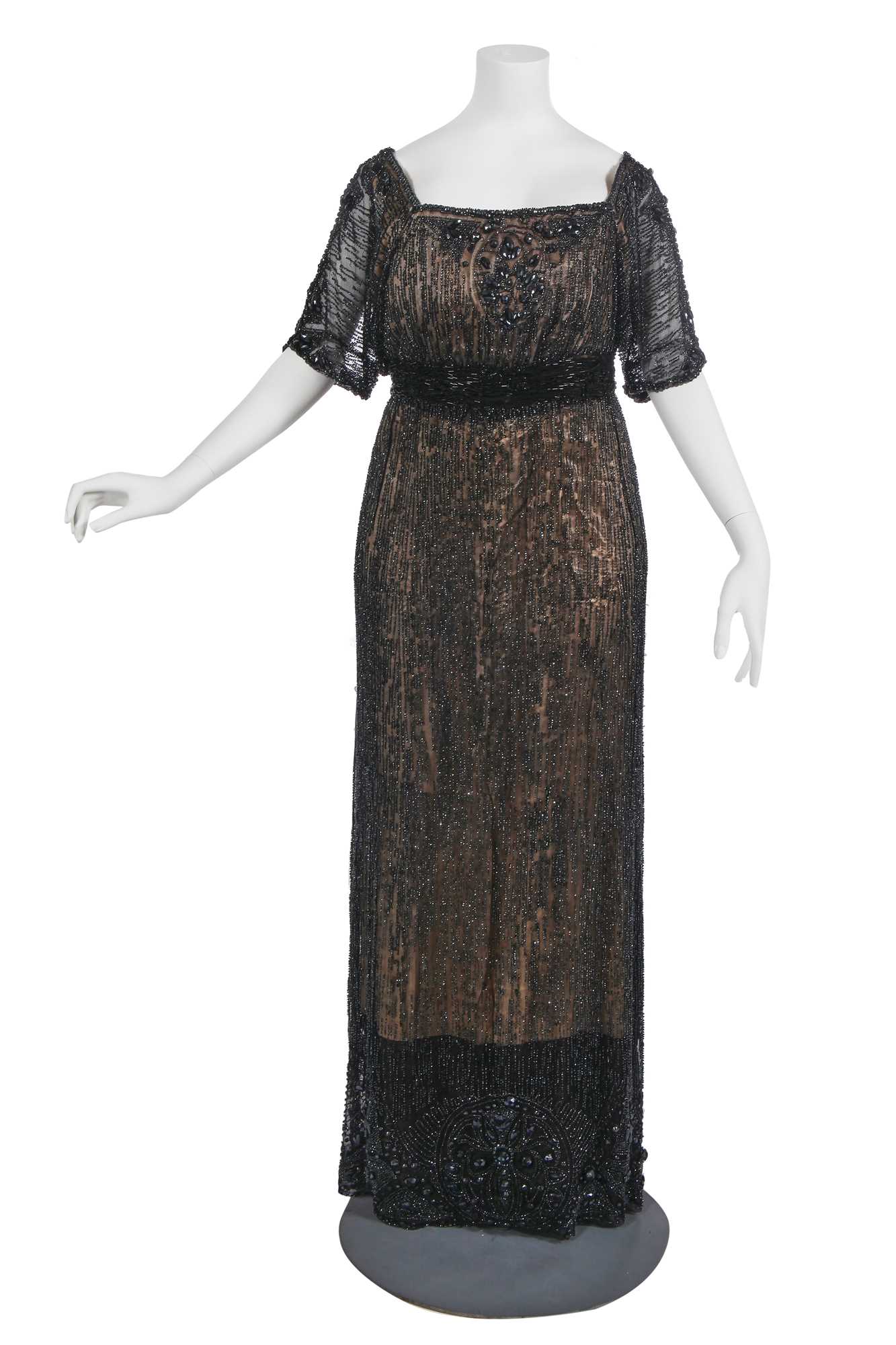 Lot 468 - A fine Paul Poiret beaded evening dress, 1913
