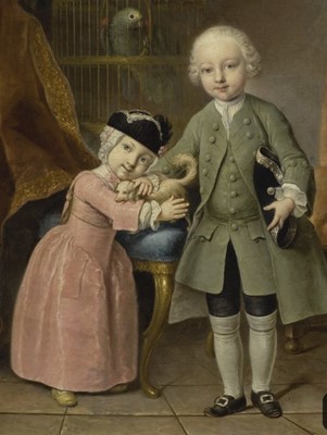 Lot 518 - A rare infant's pudding cap, second half of the 18th century