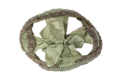 Lot 518 - A rare infant's pudding cap, second half of the 18th century