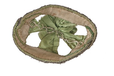 Lot 518 - A rare infant's pudding cap, second half of the 18th century