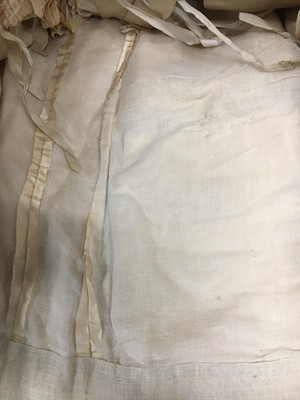 Lot 489 - A Josephine H Egan rose brocade and satin evening gown, American, circa 1885