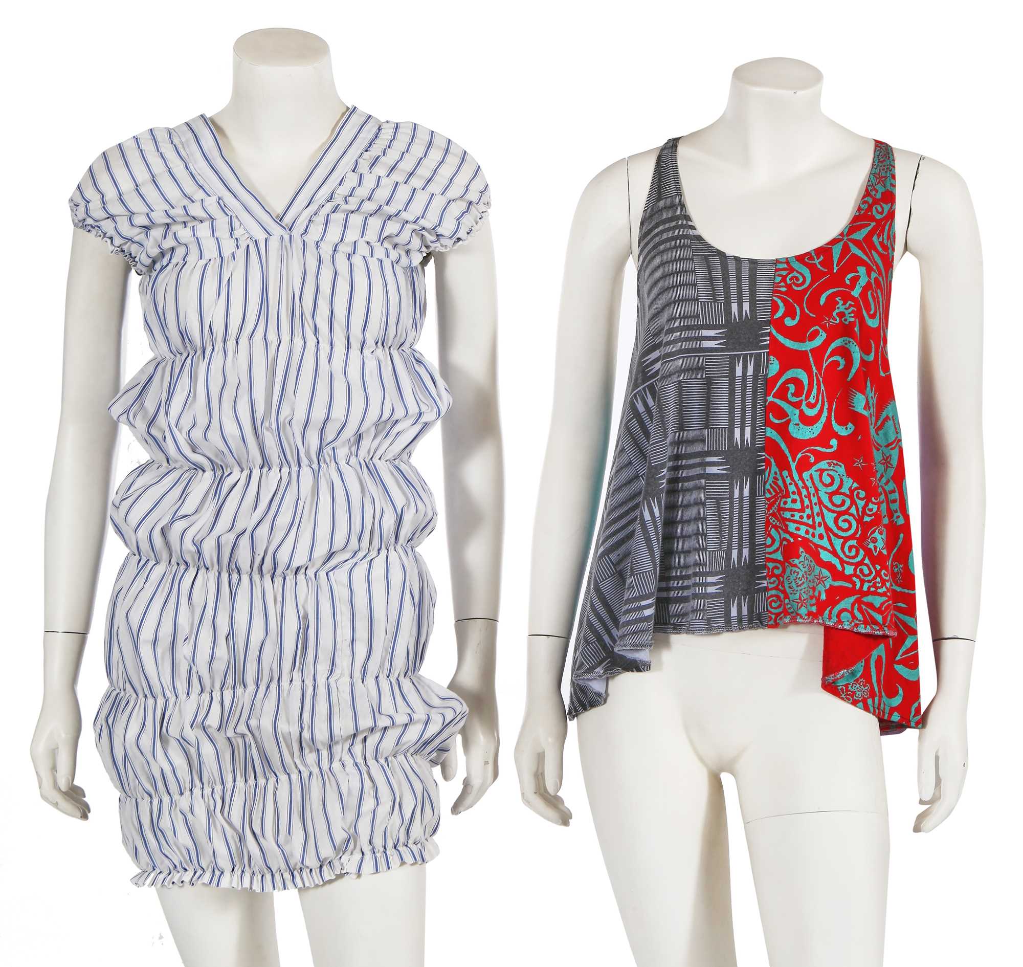 Lot 604 - A BodyMap printed cotton jersey top, 'Barbee Takes a Trip Around Nature's Cosmic Curves' collection, Spring-Summer 1985