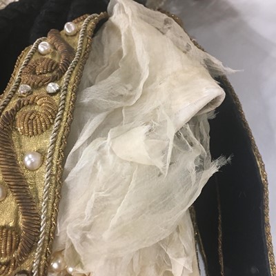 Lot 481 - A Gustave Beer 'Queen Anne of Austria' fancy dress outfit made for Clarisse Bischoffsheim (née Biedermann) for the Devonshire Ball, 1897