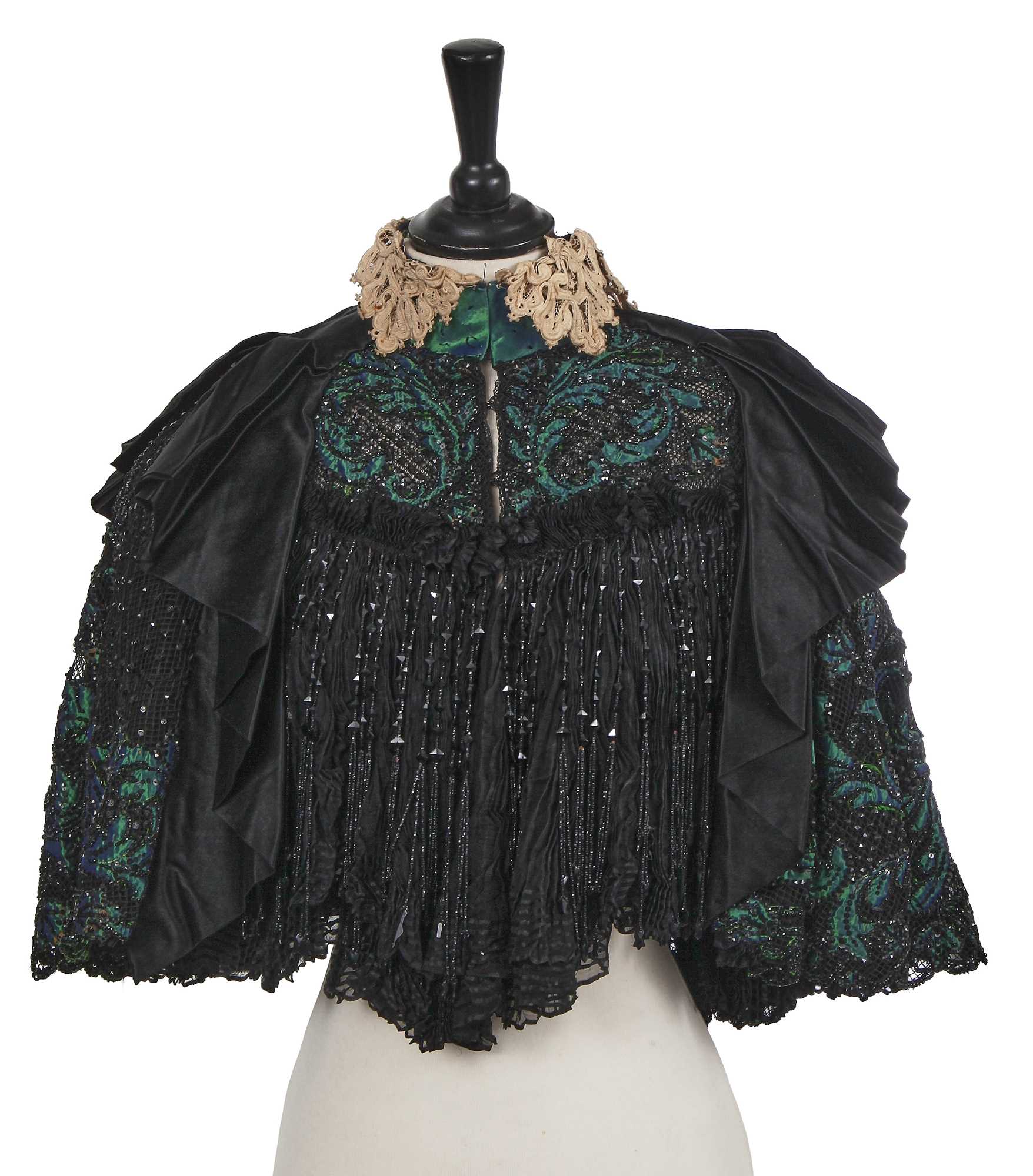 Lot 486 - A fine Charles Frederick Worth capelet circa 1893