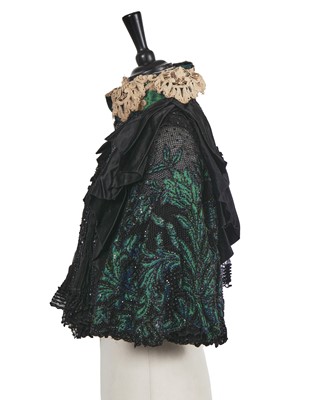 Lot 486 - A fine Charles Frederick Worth capelet circa 1893