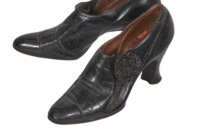 Lot 774 - A pair of tan Perugia boots circa 1915 and other footwear