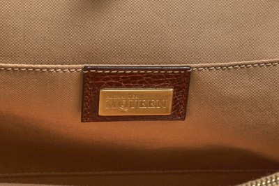 Lot 243 - An Alexander McQueen brown leather handbag, 2010s