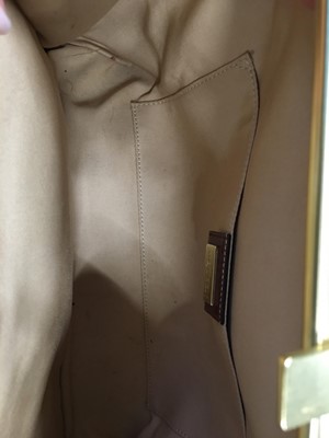 Lot 243 - An Alexander McQueen brown leather handbag, 2010s