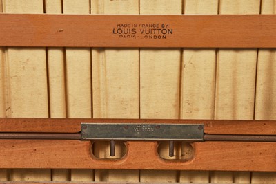 Lot 53 - A Louis Vuitton monogrammed canvas wardrobe trunk, early 20th century