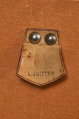 Lot 53 - A Louis Vuitton monogrammed canvas wardrobe trunk, early 20th century