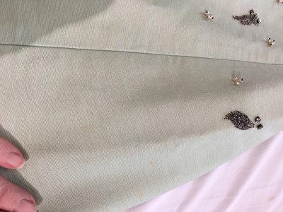 Lot 402 - A Christian Dior London embellished evening dress, early 1960s