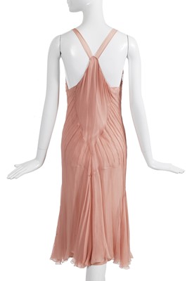 Lot 366 - A Christian Dior by John Galliano pink lace dress, commercial collection 2002