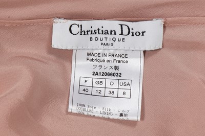 Lot 366 - A Christian Dior by John Galliano pink lace dress, commercial collection 2002