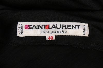 Lot 148 - An Yves Saint Laurent Rive Gauche black jersey...