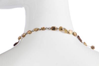 Lot 54 - A Line Vautrin glass and talosel necklace, circa 1955