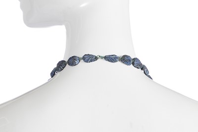 Lot 59 - A Line Vautrin glass and talosel necklace, circa 1955