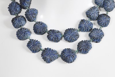 Lot 59 - A Line Vautrin glass and talosel necklace, circa 1955
