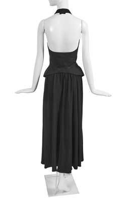 Lot 225 - A Thierry Mugler black evening dress, Cruise collection 1993