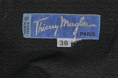 Lot 225 - A Thierry Mugler black evening dress, Cruise collection 1993