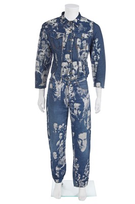 Lot 107 - A Jean Paul Gaultier denim ensemble, ‘Les Classiques Gaultier Revistiés/Les Andro Jeans’ collection, Spring-Summer 1993