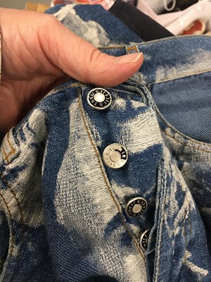 Lot 107 - A Jean Paul Gaultier denim ensemble, ‘Les Classiques Gaultier Revistiés/Les Andro Jeans’ collection, Spring-Summer 1993