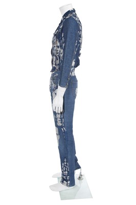 Lot 107 - A Jean Paul Gaultier denim ensemble, ‘Les Classiques Gaultier Revistiés/Les Andro Jeans’ collection, Spring-Summer 1993