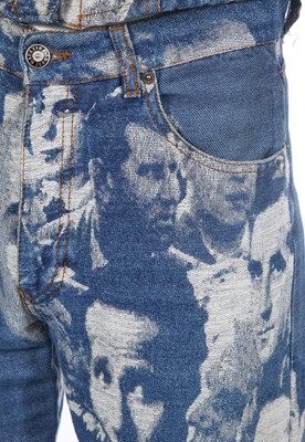 Lot 107 - A Jean Paul Gaultier denim ensemble, ‘Les Classiques Gaultier Revistiés/Les Andro Jeans’ collection, Spring-Summer 1993