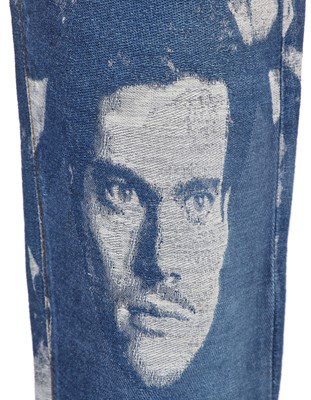 Lot 107 - A Jean Paul Gaultier denim ensemble, ‘Les Classiques Gaultier Revistiés/Les Andro Jeans’ collection, Spring-Summer 1993