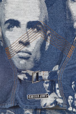 Lot 107 - A Jean Paul Gaultier denim ensemble, ‘Les Classiques Gaultier Revistiés/Les Andro Jeans’ collection, Spring-Summer 1993