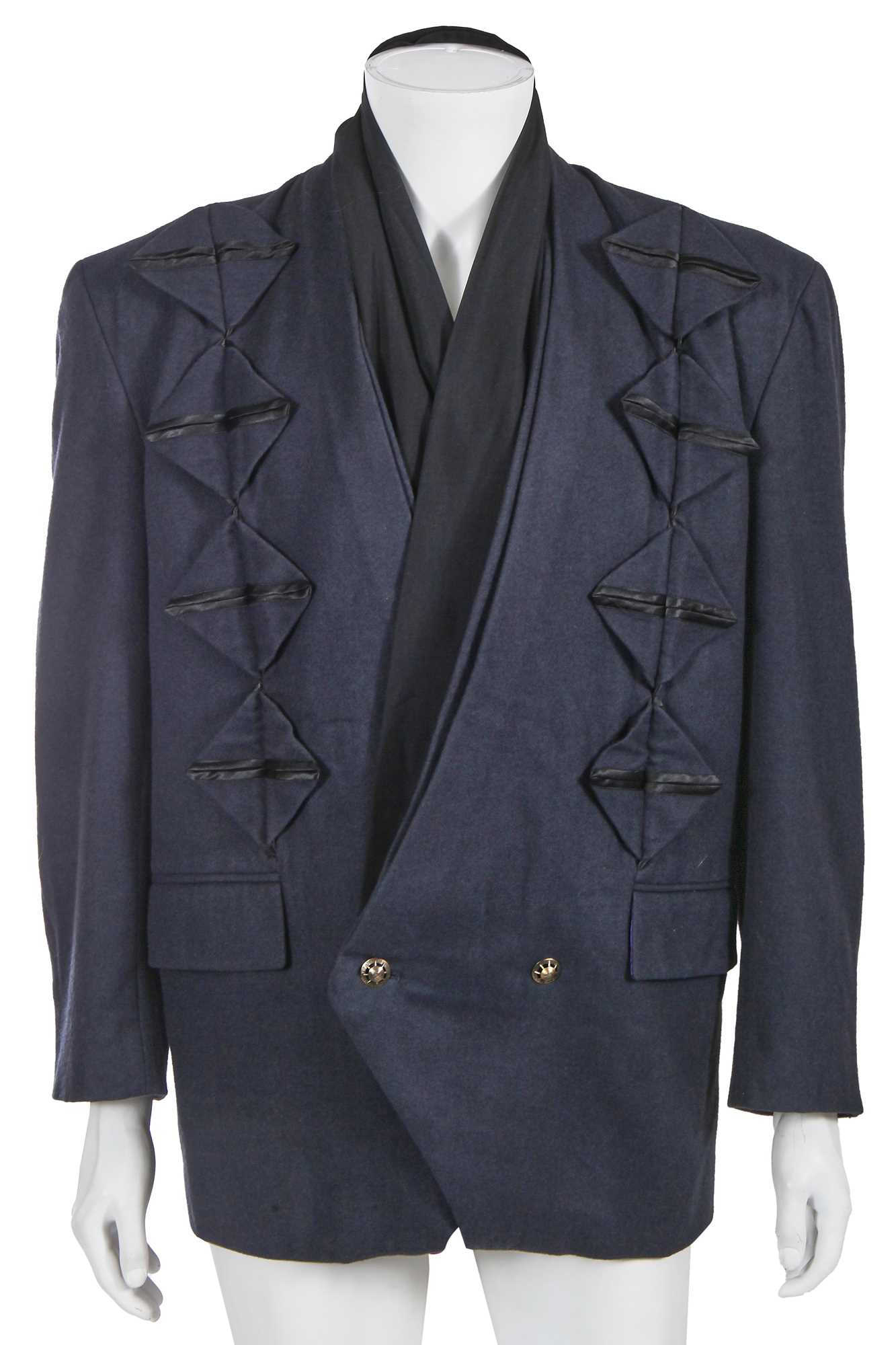 Lot 123 - An Arrston Volaju by Kohshin Satoh men's wool origami jacket, 1980s