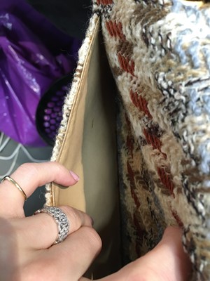 Lot 34 - A Chanel by Karl Lagerfeld tweed flap bag, 1980s