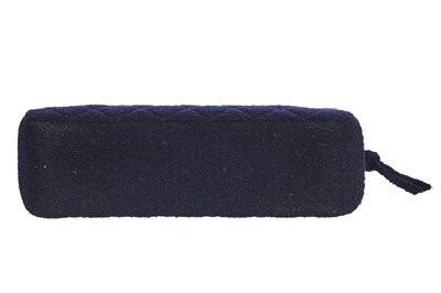 Lot 31 - A Chanel by Karl Lagerfeld quilted black bouclé bag, Autumn-Winter 1995-96
