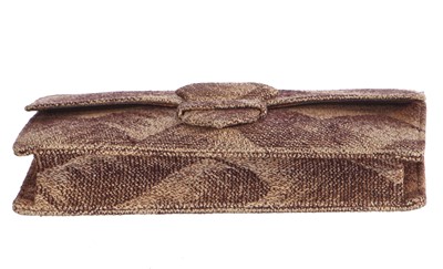 Lot 43 - A Cartier woven wool bag, 1930s