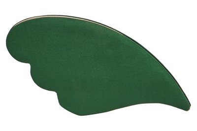 Lot 393 - A Pierre Cardin green satin bag, 1960s