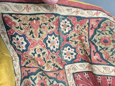 Lot 541 - A fine Palampore coverlet, Indian for the European market, probably first half of 18th century