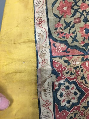 Lot 541 - A fine Palampore coverlet, Indian for the European market, probably first half of 18th century