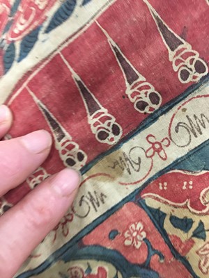 Lot 541 - A fine Palampore coverlet, Indian for the European market, probably first half of 18th century