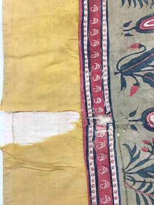 Lot 541 - A fine Palampore coverlet, Indian for the European market, probably first half of 18th century