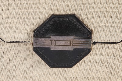 Lot 46 - An Hermès zig-zag corded evening purse, 1930s