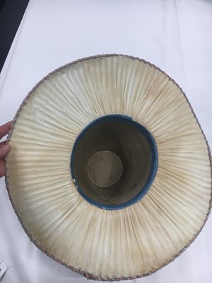 Lot 515 - A fine and rare woman's hat, French, 1790-92