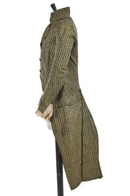 Lot 178 - A rare 'Incroyables' coat circa 1795