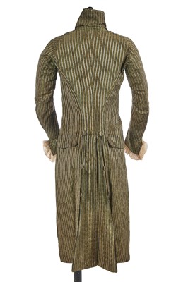 Lot 178 - A rare 'Incroyables' coat circa 1795