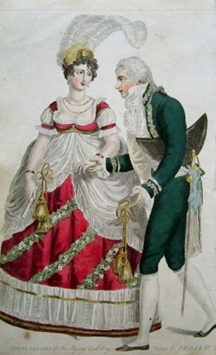 Lot 179 - A voided velvet coat and a bicorne, 1780-1810s