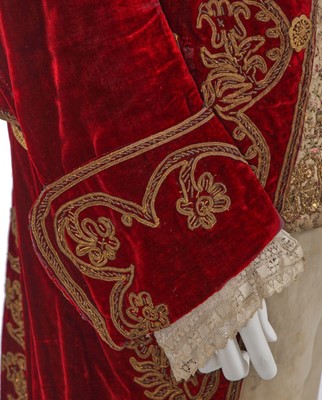 Lot 170 - Two men's 18th century style fancy dress outfits, late 19th century